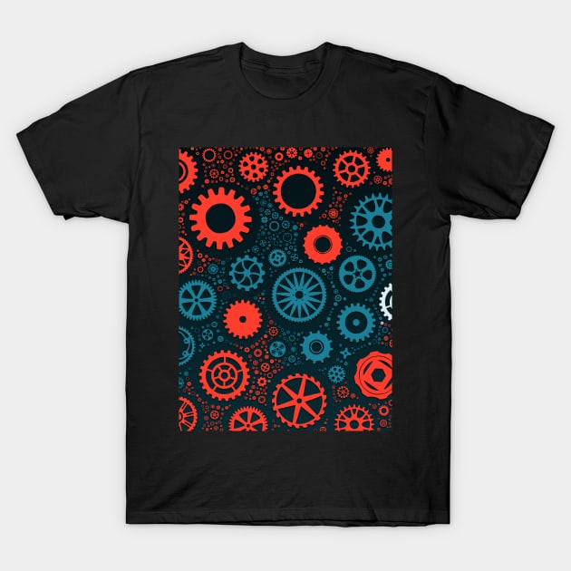 Gears remix T-Shirt by Wavey's